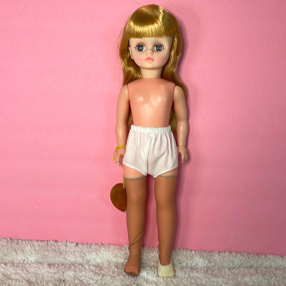 Vtg 1970’s Effanbee Chipper Doll 14” Vinyl